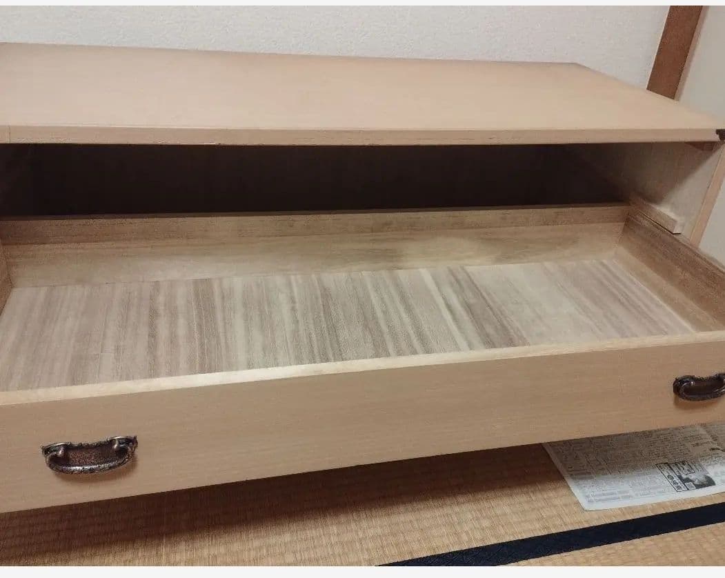 モンシロ　　桐タンス 3段引き出し　訳あり　処分価格