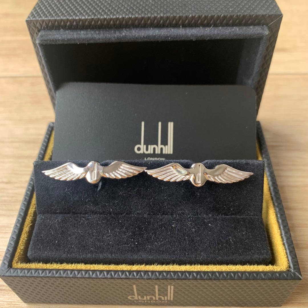 【極美品】dunhill ダンヒル モータリスト シルバー925 カフス 希少