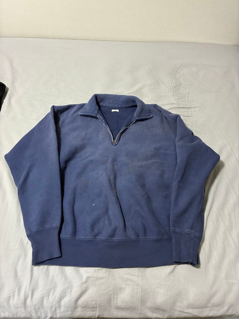 アプレッセのハーフジップスウェット