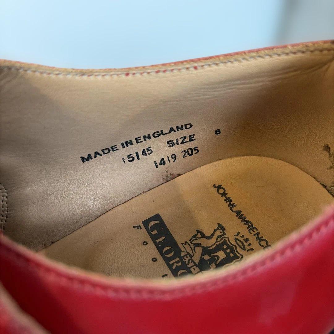 美品★JOHNLAWRENCESULLIVAN×eCox★ダブルモンク