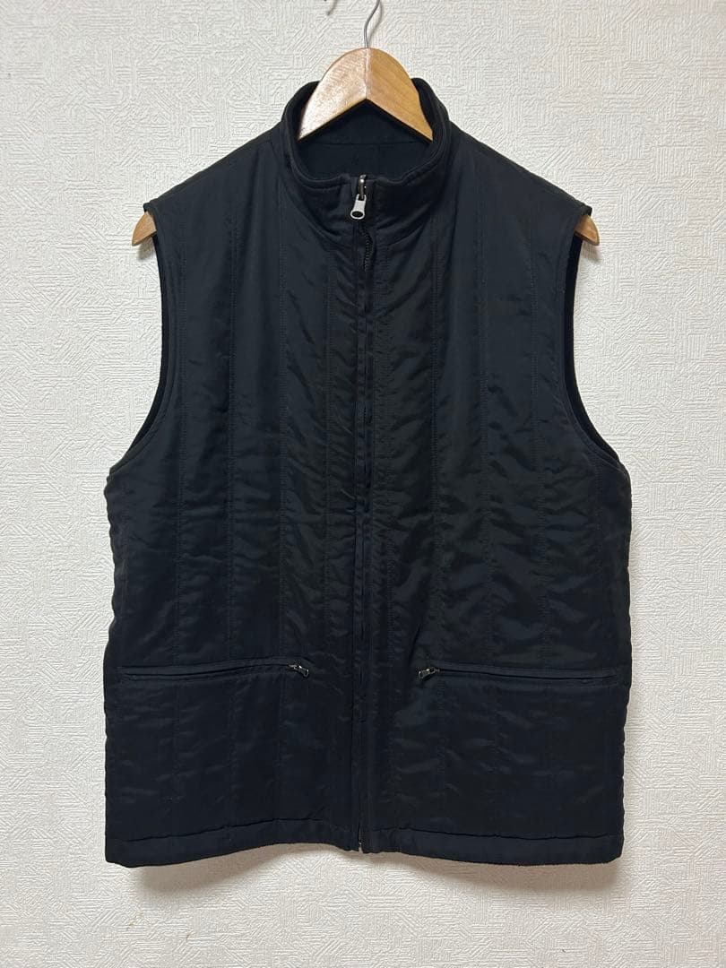 COLOMBO 最高級品カシミヤ リバーシブルベストミンク混 コロンボ