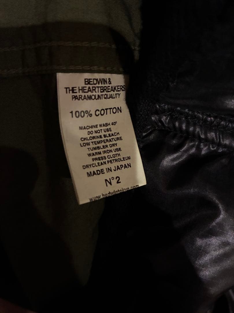 【ほぼ新品】BEDWINベドウィンM-65ミリタリージャケット デジタルカモ