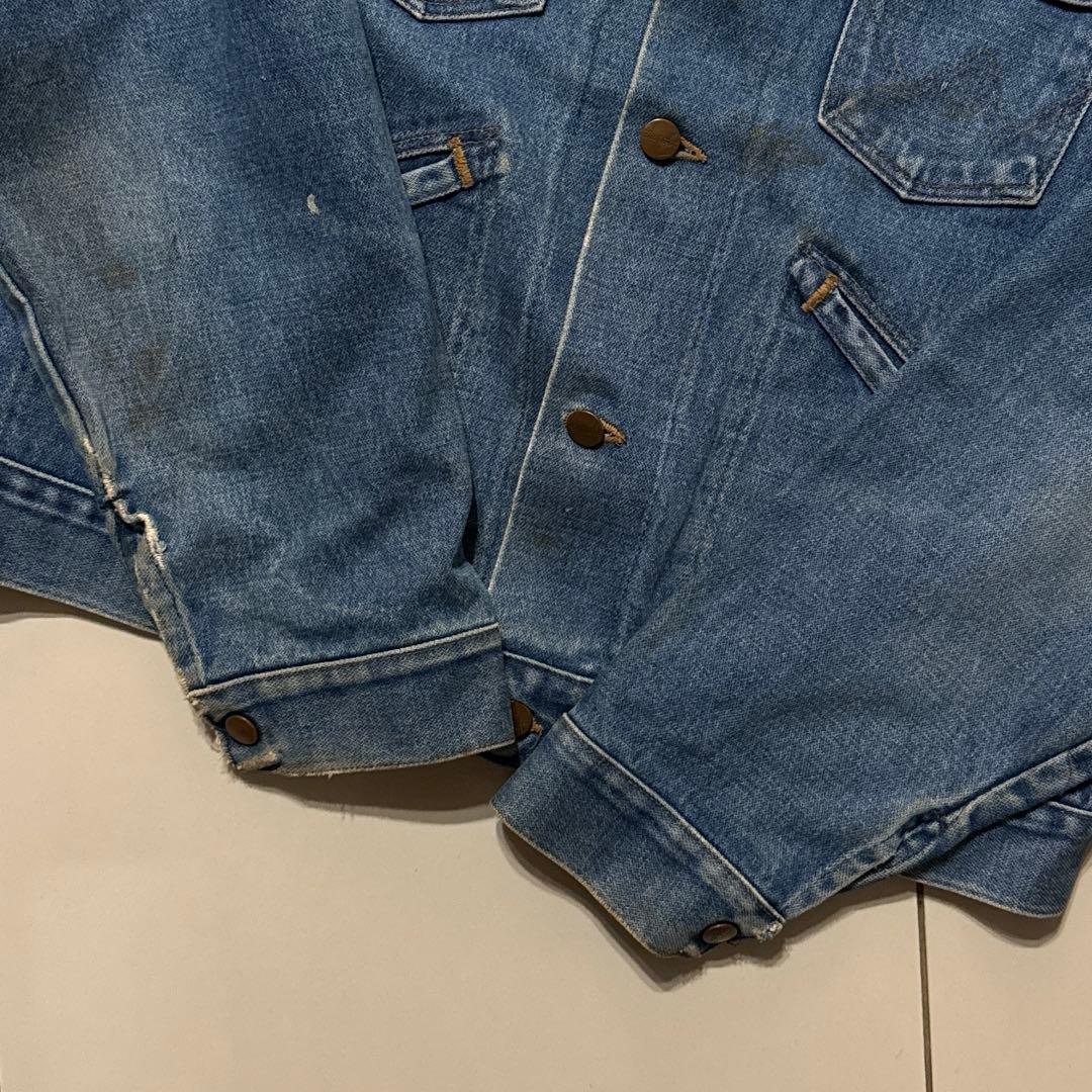 80's Wrangler ラングラー 74126NV デニムジャケット 46