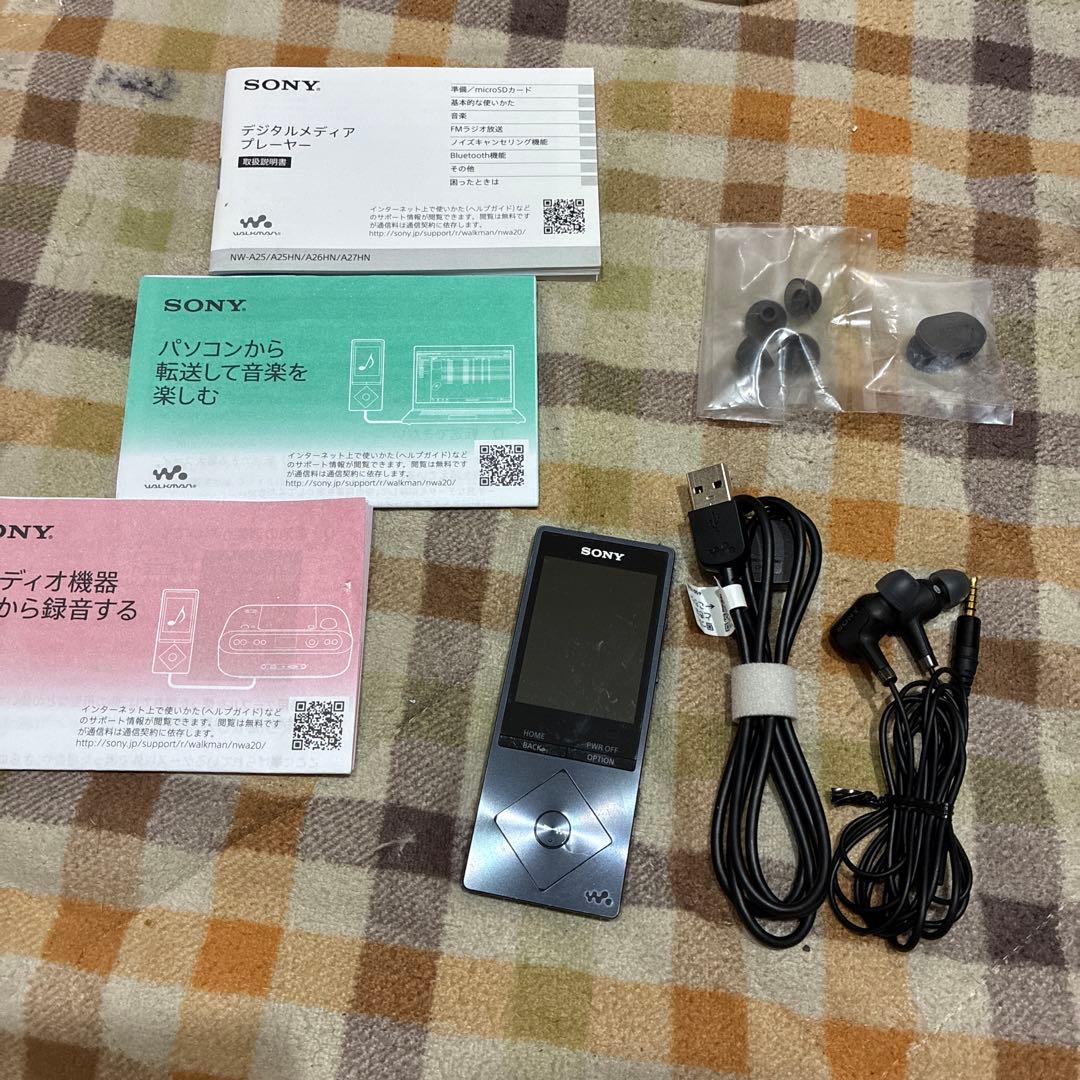 【状態良好】高級イヤホン付属　ソニー　ウォークマン　NW-A26 32GB