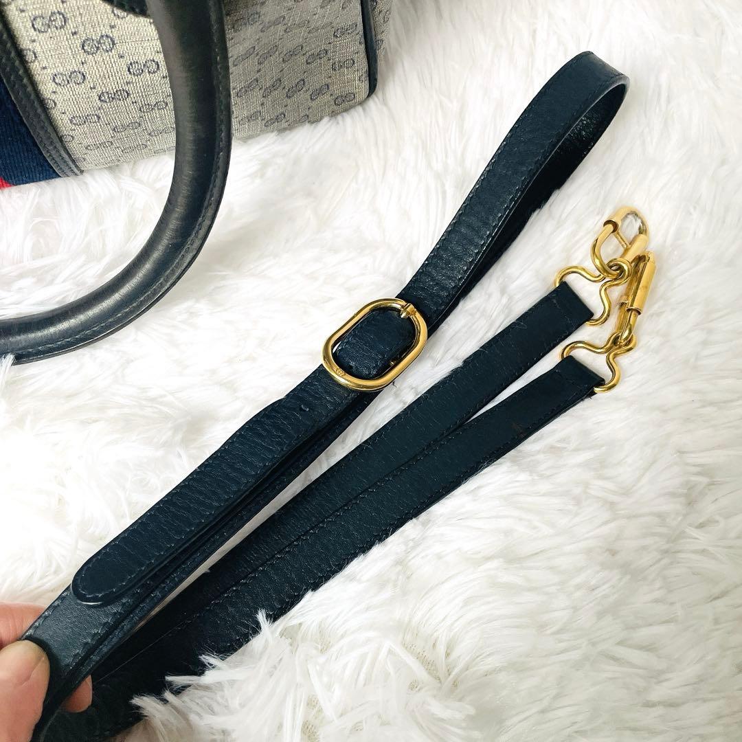 希少⭐︎GUCCI シェリーライン インターロッキング ショルダー付 ミニボストン