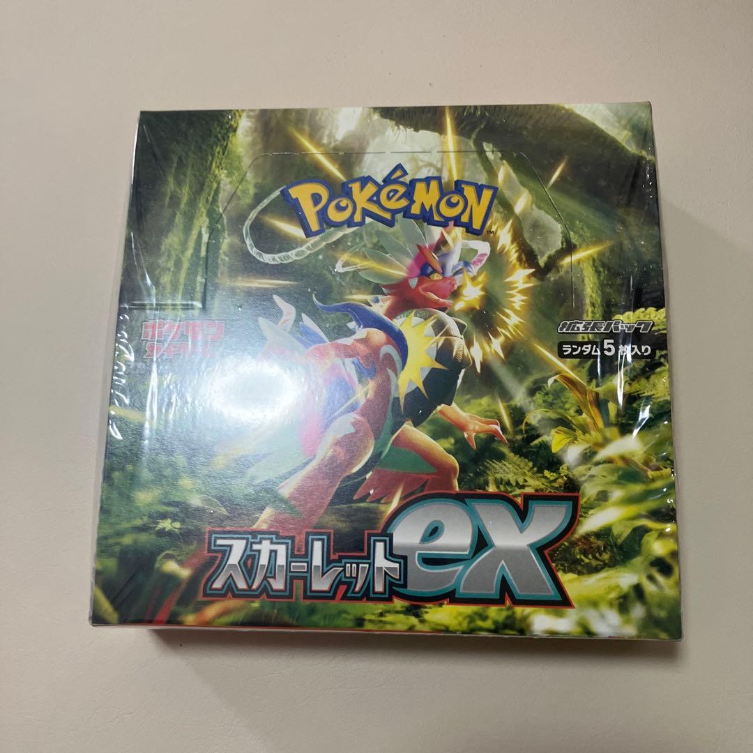 プ*ン様 【未開封】ポケモン スカーレットex ボックス 30パック入り