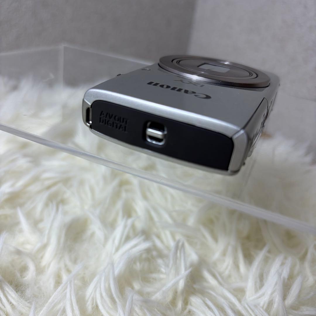 【美品】Canon キャノン IXY 180 シルバー デジカメ ③