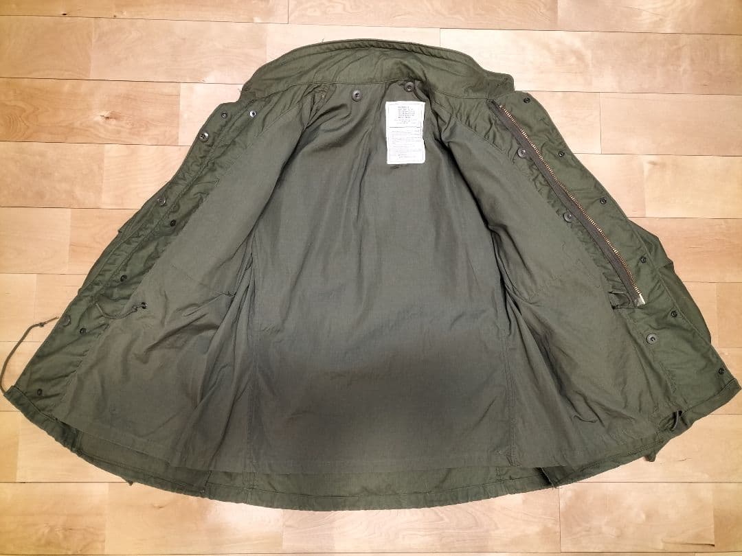 80s US ARMY M65 フィールドジャケット M-R　ALPHA製官給品