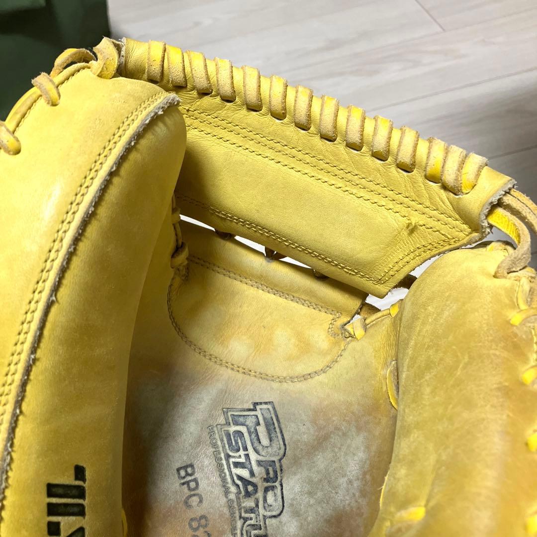 ゼ*ン様 PRO STATUS BPC82 ZETT キャッチャー　グローブ　硬