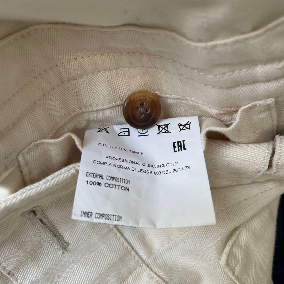 RR/アールアール サファリジャケット コットン　46 エクリュ