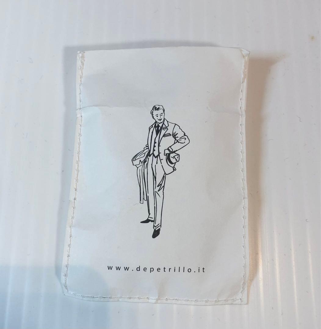 De Petrillo【M】タグ付き 金ボタン テーラードジャケット 黒 伊製