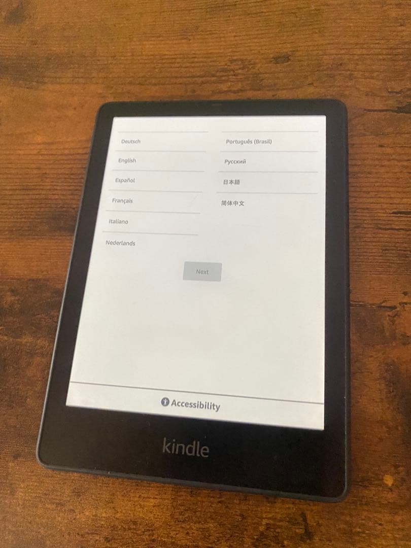 Kindle Paperwhite Signature Edition 充電器付