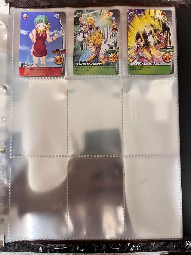 【付属カード付き】ドラゴンボール　ダブル爆裂インパクト　ファイル&カード