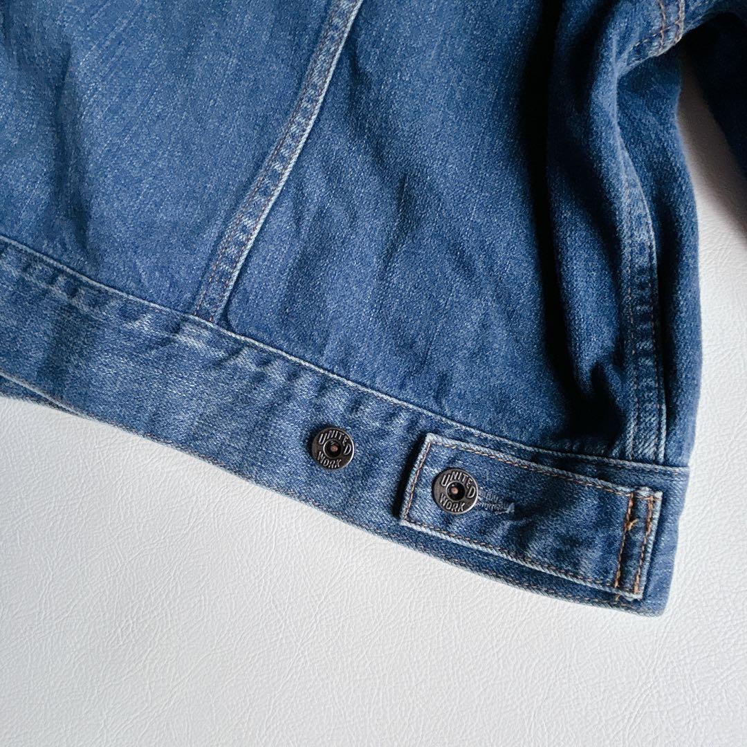 Spick&Span ⿻ 5 1/2 デニムジャケット ワイド フレームワークス