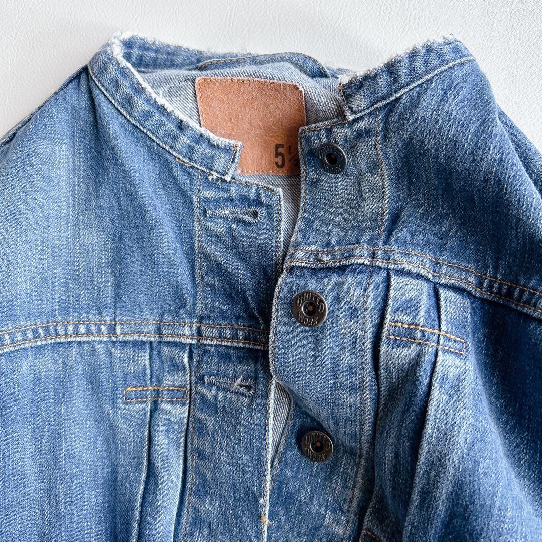 Spick&Span ⿻ 5 1/2 デニムジャケット ワイド フレームワークス