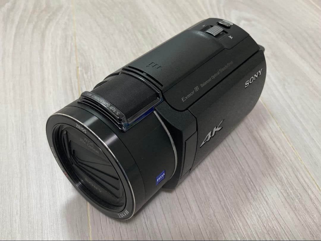 SONY 4K ビデオカメラ FDR-AX45 ブラック