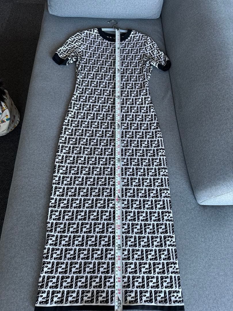 FENDI フェンディ FFロゴ ニットワンピース ドレス