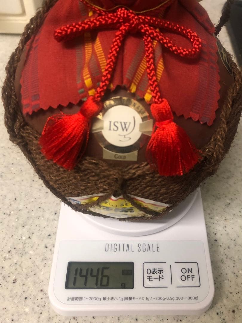 【希少＊古酒20年物】泡盛・瑞泉/シュロ巻壺　43度　900ml