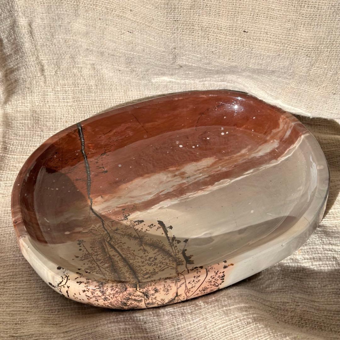 【ピクチャー ジャスパー】デンドリティック トレイ/ -One Tree-