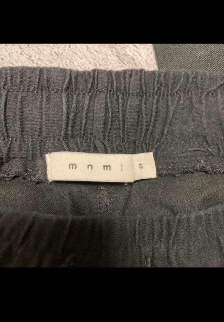 mnml ブラック カーゴパンツ Sサイズ