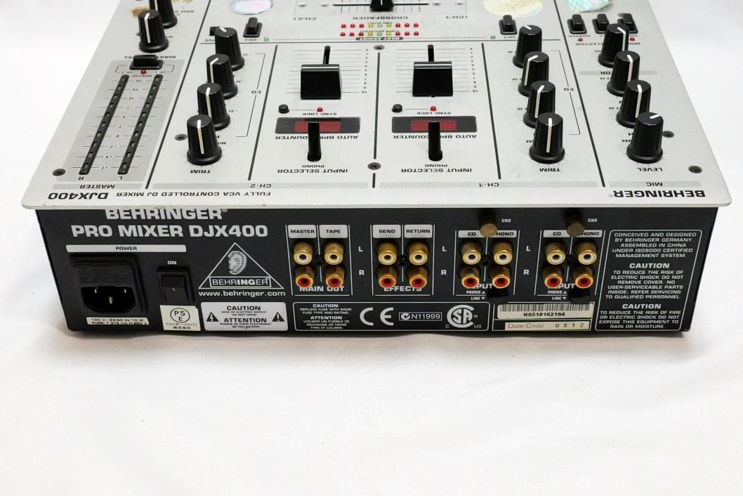 DJミキサー ベリンガー BEHRINGER DJX400