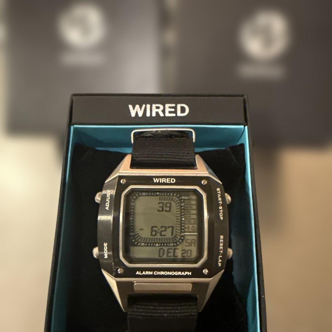 WIRED デジタル腕時計 SEIKO BEAMS W865 デジボーグ