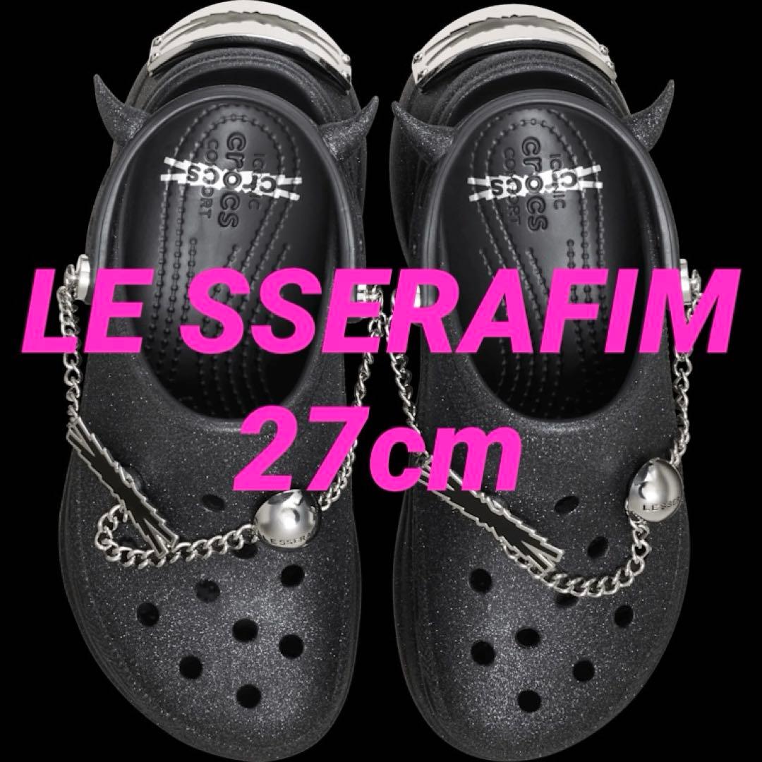 27cm LE SSERAFIM x Crocs Bae Clog ルセラフィム