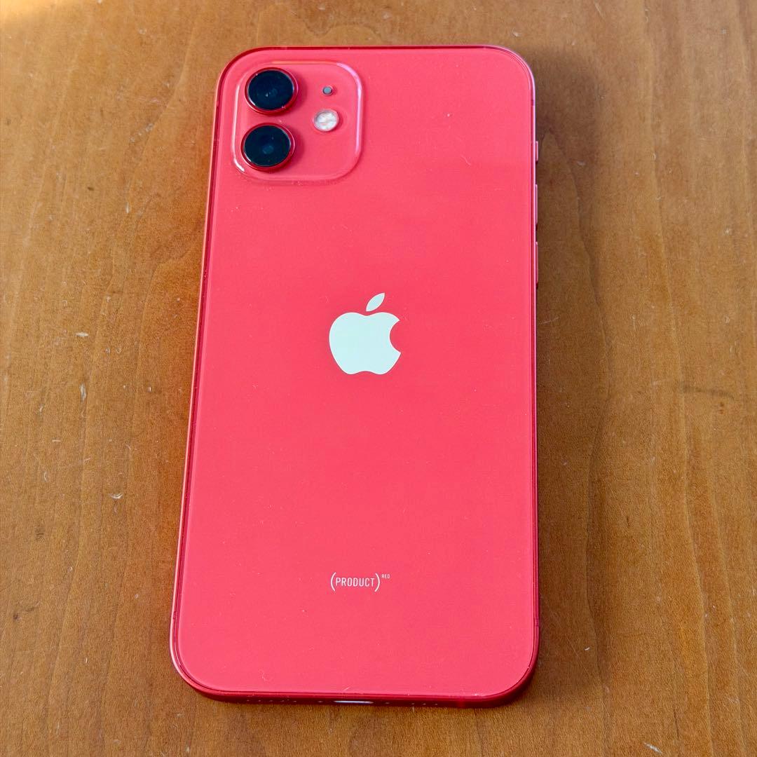 【美品】iPhone12 256GB プロダクトレッド