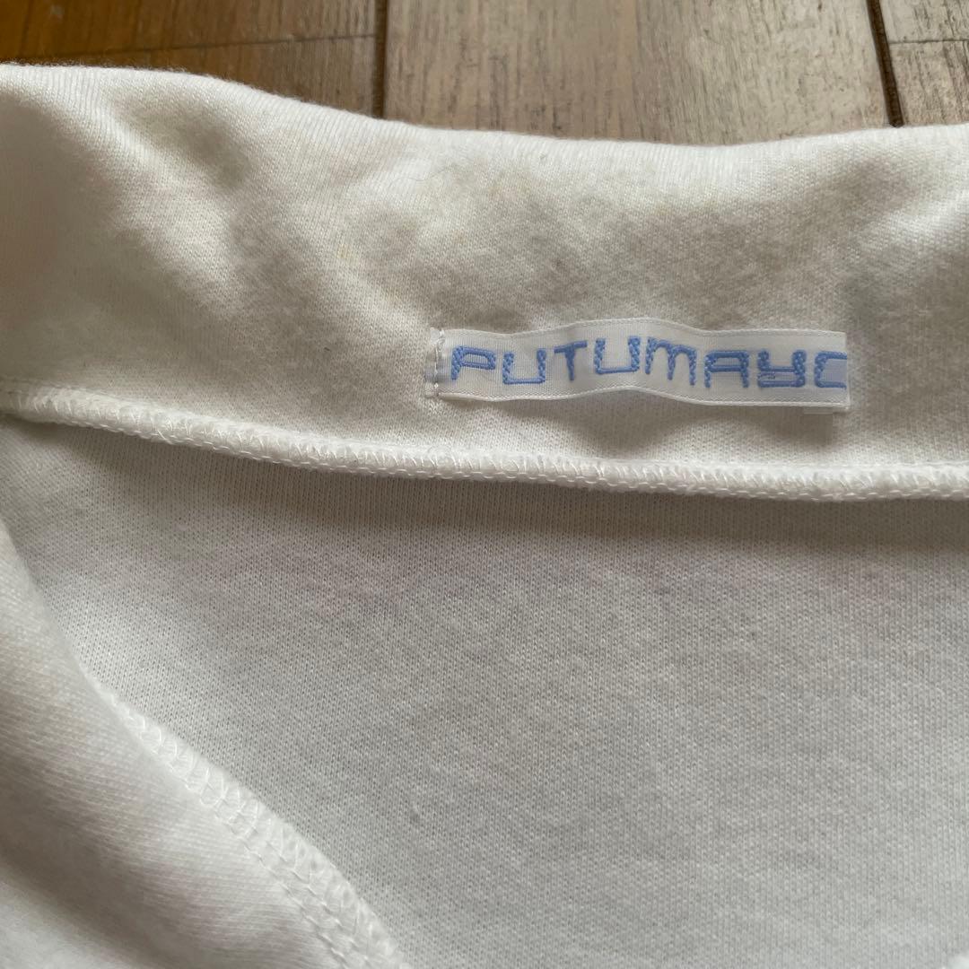 PUTUMAYO丸襟提灯袖シャツとセーラー襟半袖シャツ2点セット