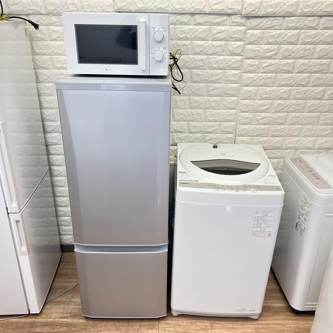お得なセット売り　一人暮らし　冷蔵庫　洗濯機分解洗浄済み　電子レンジ　✨✨　大阪