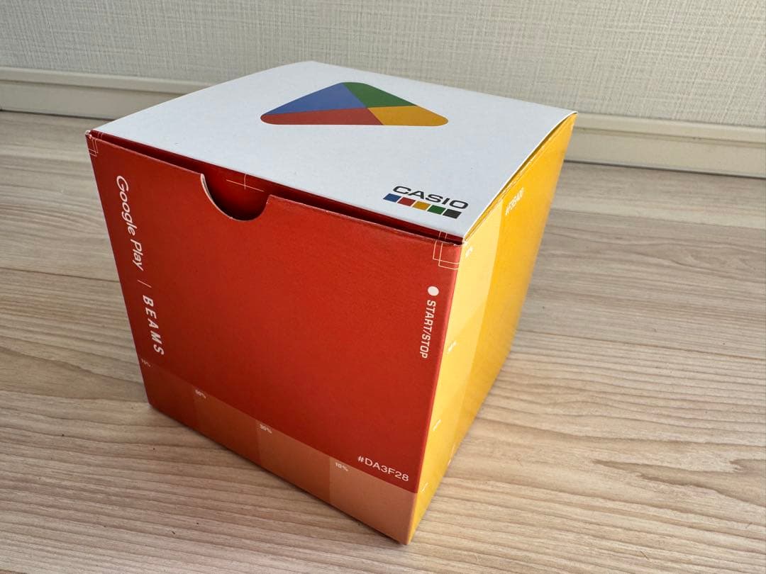 [500本限定当選品]GooglePlay x BEAMSコラボCasio腕時計