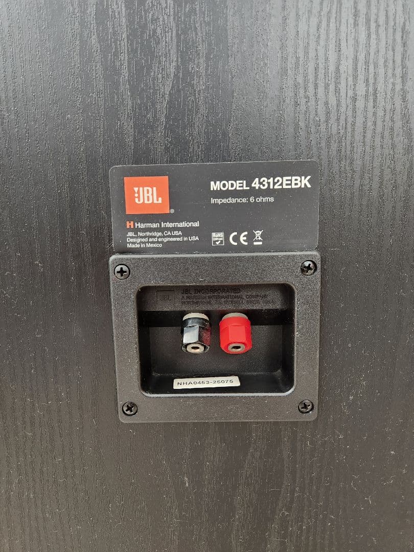 JBL 4312E BK CONTROL MONITOR スピーカー ペア