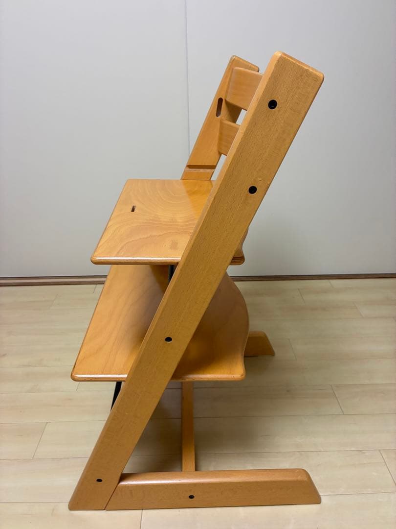 STOKKE ストッケ トリップトラップ ベビーチェア ナチュラル　取説付き