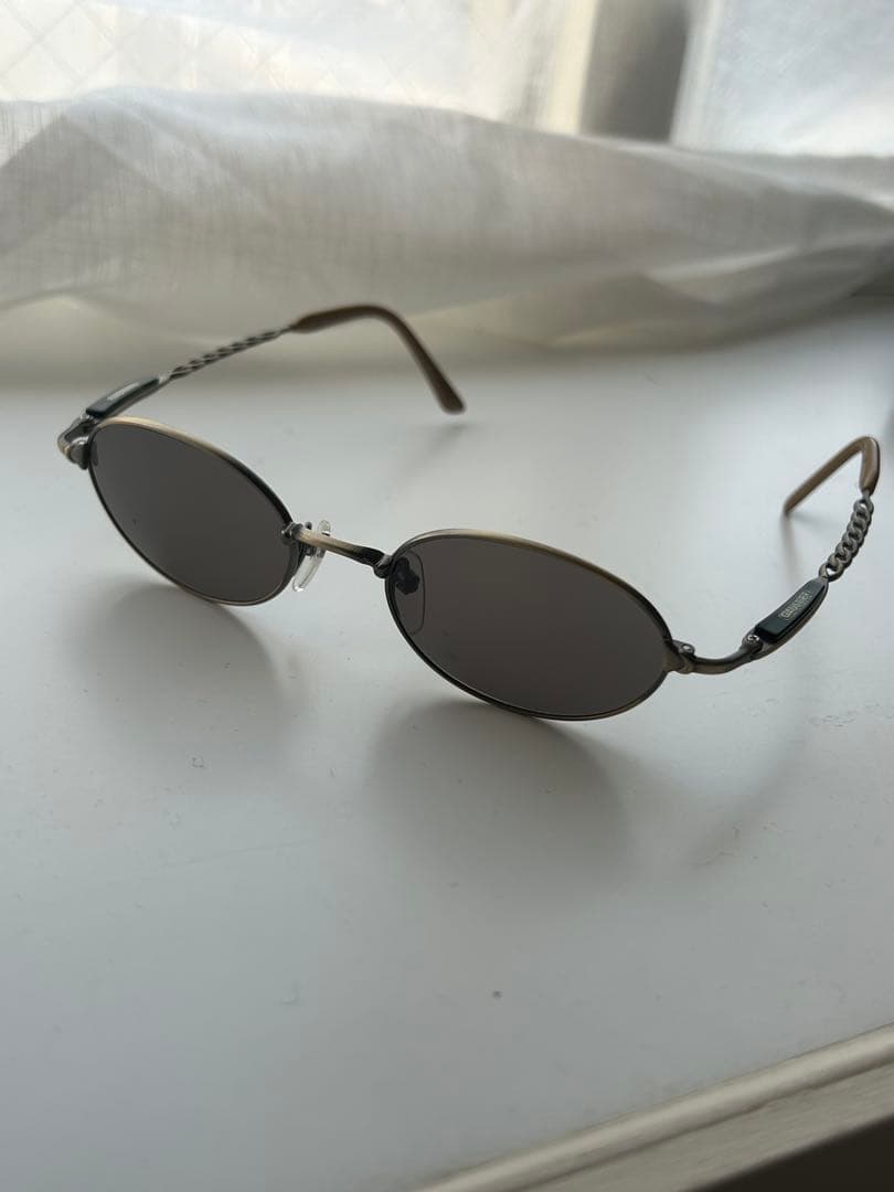 小物 jean paul gaultier oval sunglasses 90's