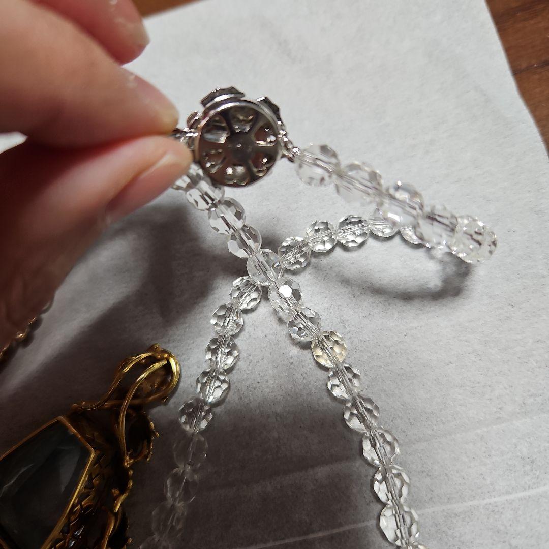 ヴィンテージ　ブローチ　トップ　ネックレス