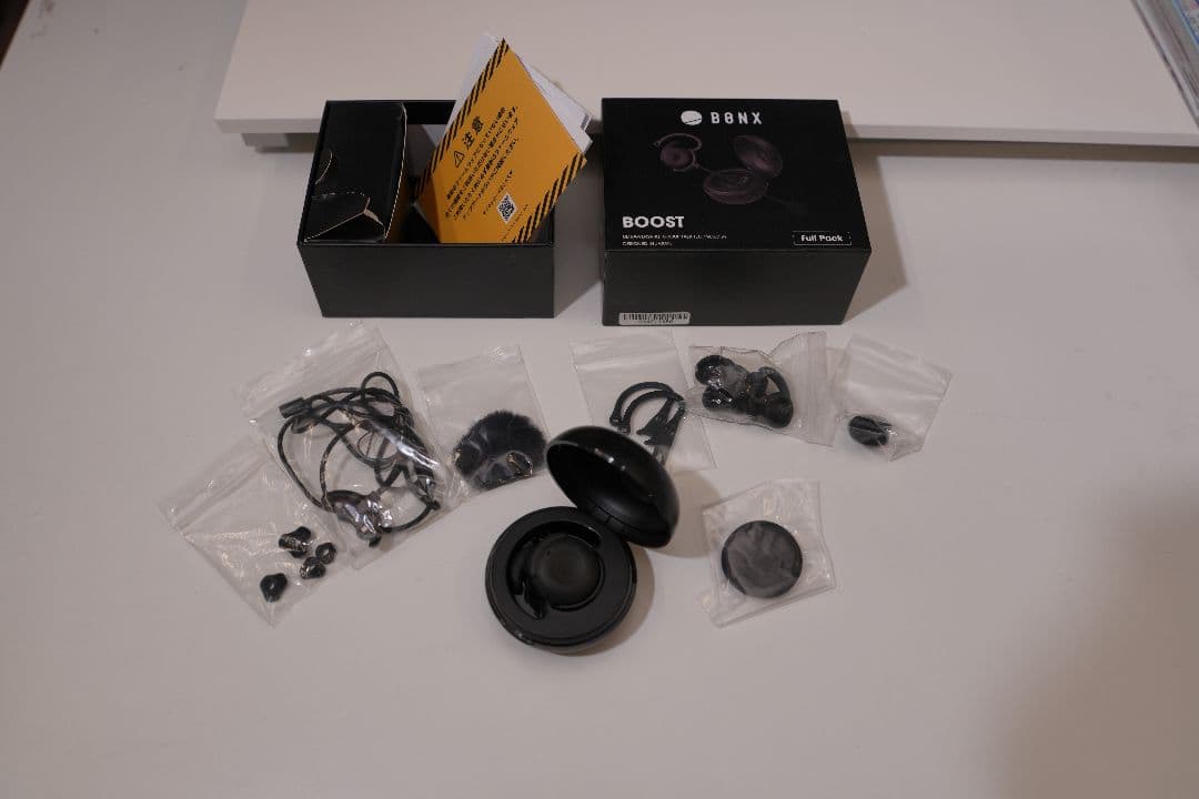 BONX BOOST ワイヤレスイヤホン フルパック