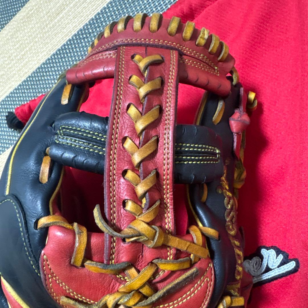 【最終】湯揉み型付済 久保田スラッガー L7内野手用オーダーグラブ