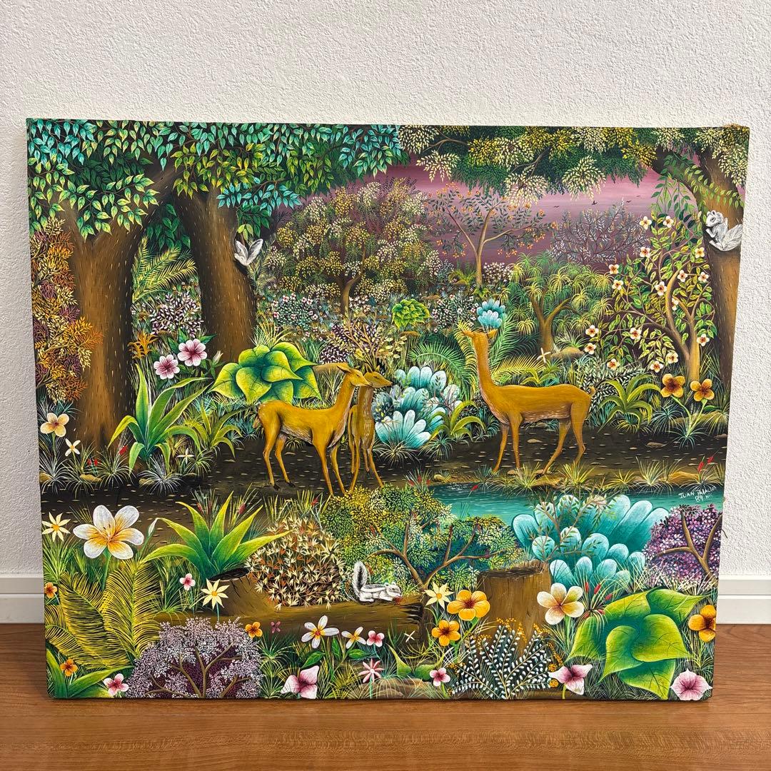 JUAN PALACIOS 1989年制作 絵画