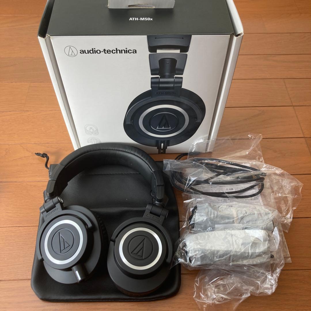ATH-M50x audio-technica オーディオテクニカ ヘッドホン