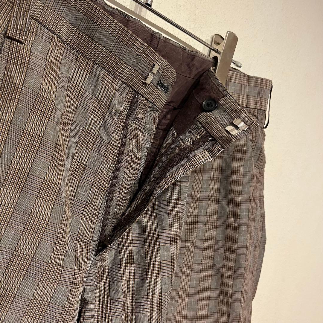 【美品】kolor 20ss NYLON×RAMIE WIDE SLACKS