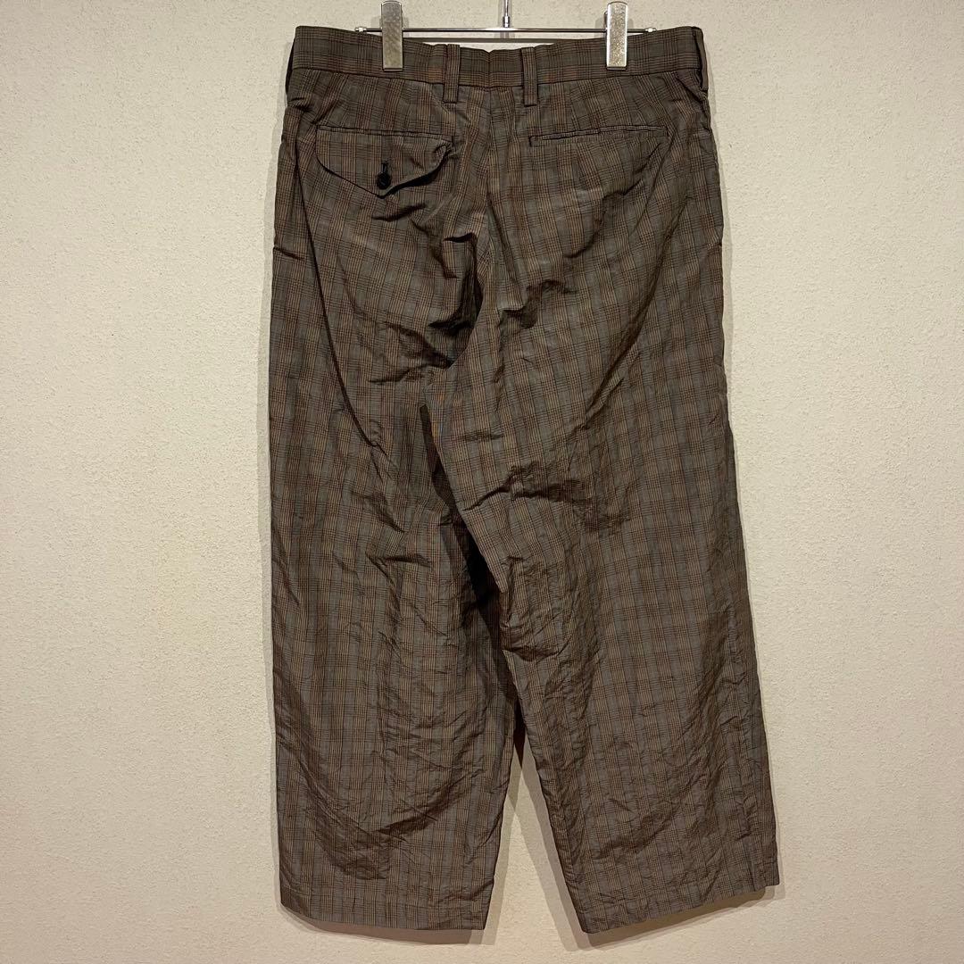 【美品】kolor 20ss NYLON×RAMIE WIDE SLACKS