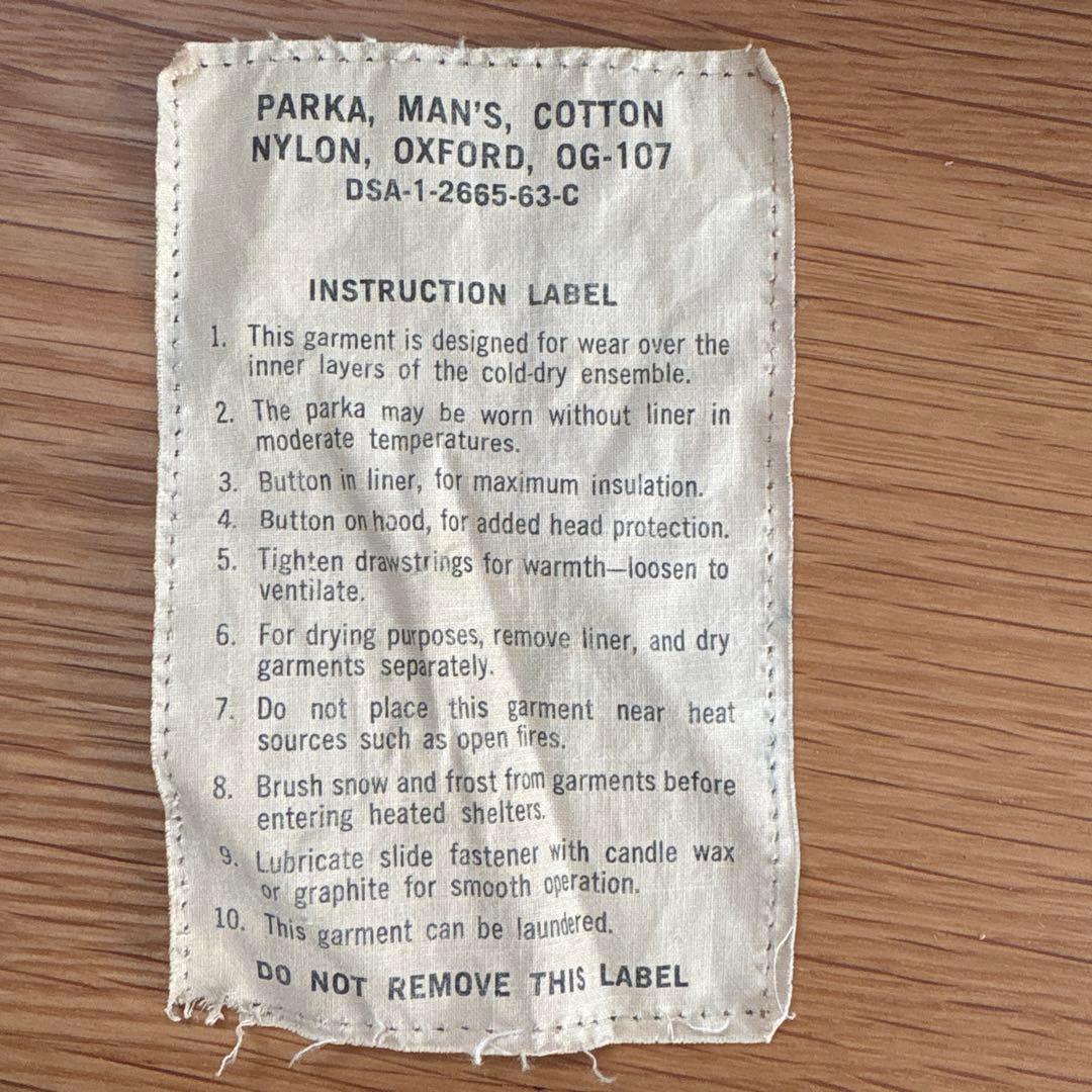 Vintage US ARMY M51 モッズコート ライナー付き Small