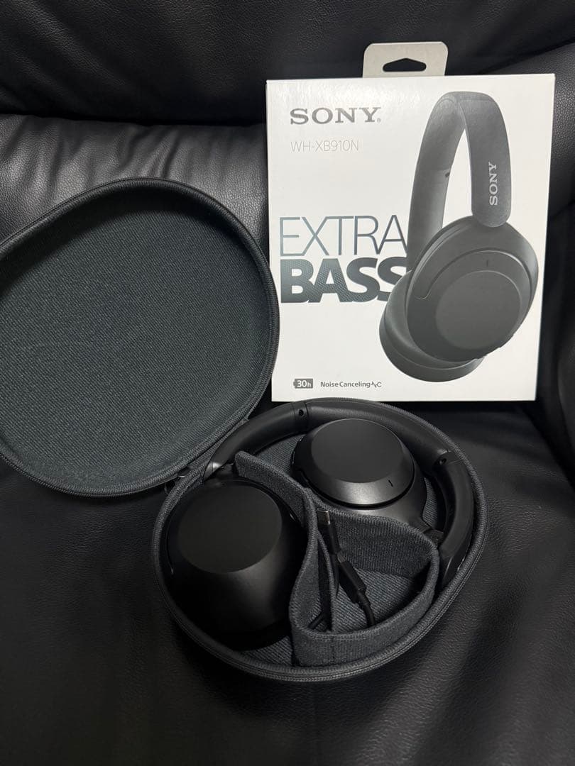 SONY ワイヤレスノイズキャンセリングステレオヘッドセット WH-XB910N