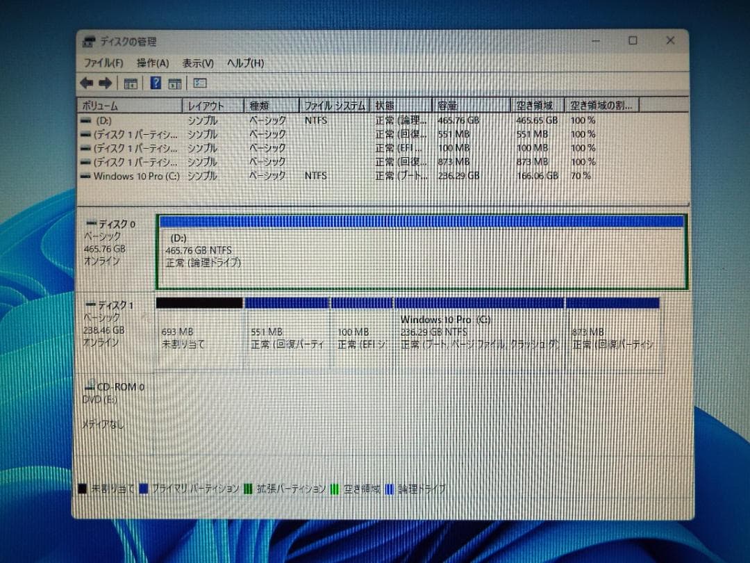 Windowsデスクトップ Q558/V G4900 8.0G SSD256G+HDD500G win11