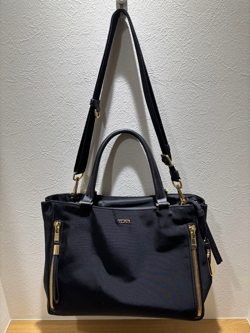 TUMIトゥミ　ナイロンビジネスバッグ　ブラック