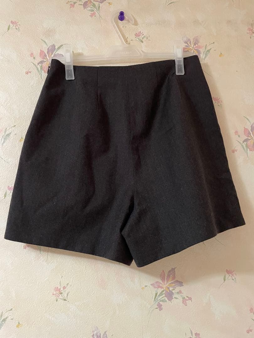 todayful WoolTwillshortpants ダークブラウン 38