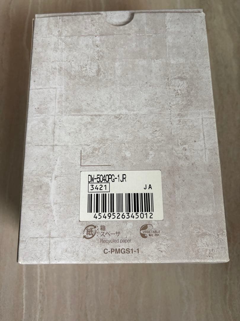 前*隆様 カシオ　DW-5040PG-1JR　40周年記念モデル