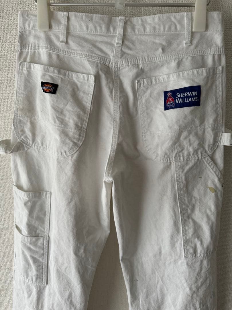 DICKIESディッキーズxシャーウィンウィリアムスペイント加工ペインターパンツ