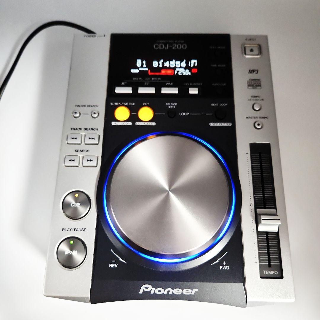 【美品】Pioneer CDJ-200 MP3対応 DJ機材 パイオニア