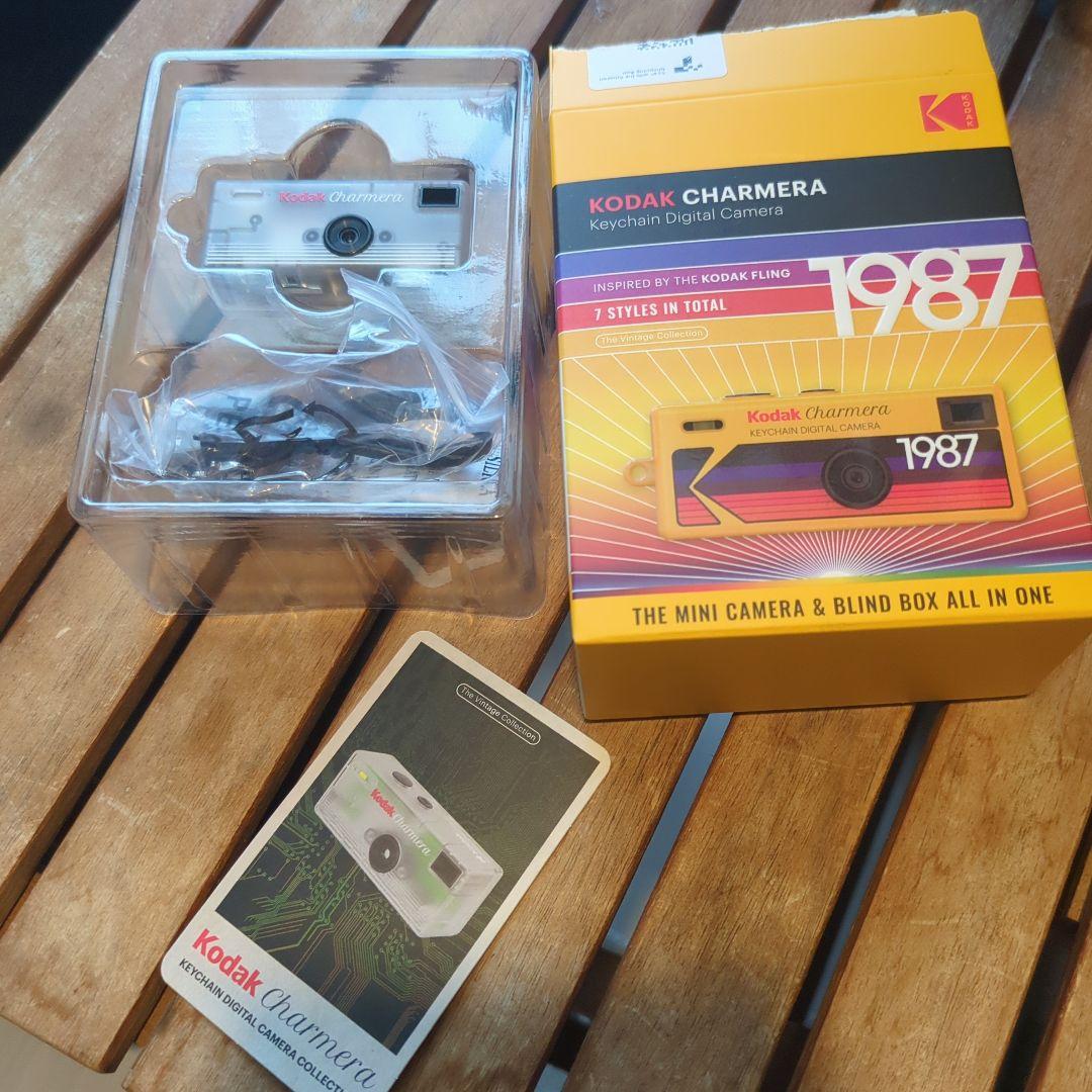 【シークレット】Kodak Charmera キーチェーンデジタルカメラ クリア